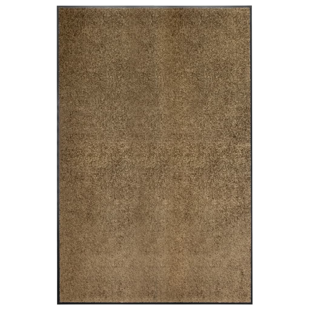 Deurmat wasbaar 120x180 cm bruin is nu te koop bij PeponiXL, paradijselijk wonen!