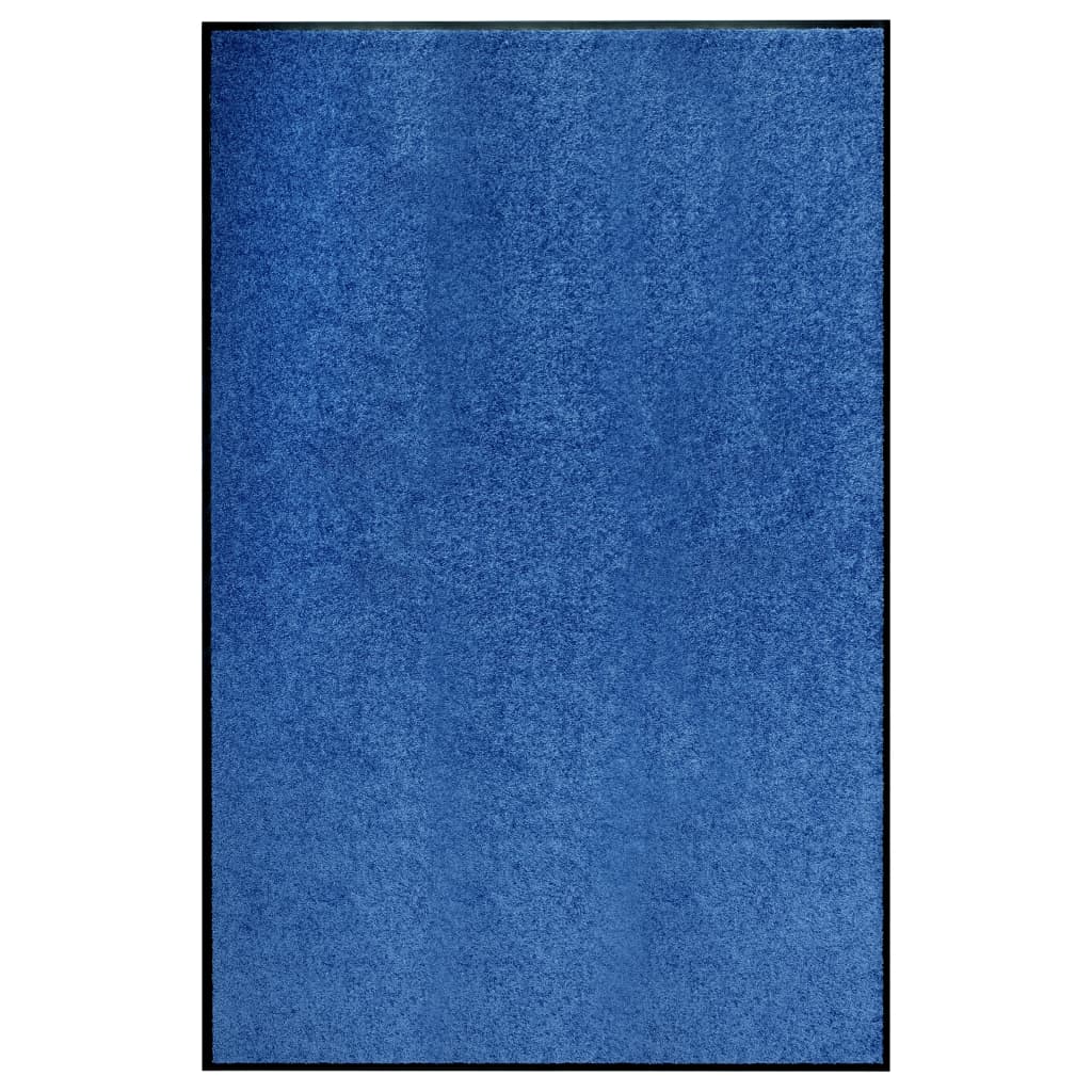 Deurmat wasbaar 120x180 cm blauw is nu te koop bij PeponiXL, paradijselijk wonen!