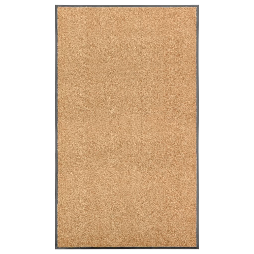 Deurmat wasbaar 90x150 cm crème is nu te koop bij PeponiXL, paradijselijk wonen!