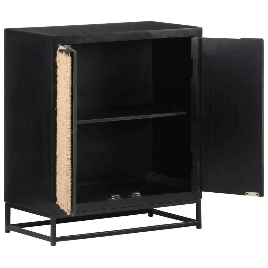 Dressoir 60x35x70 cm massief mangohout is nu te koop bij PeponiXL, paradijselijk wonen!
