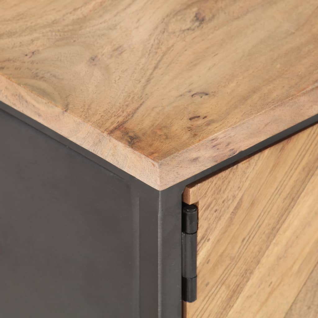 Salontafel 90x50x35 cm massief acaciahout is nu te koop bij PeponiXL, paradijselijk wonen!