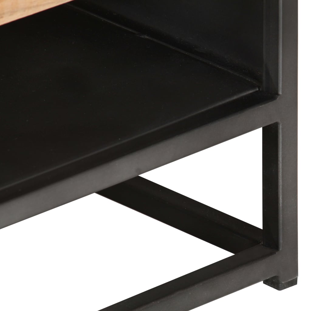 Salontafel 90x50x35 cm massief acaciahout is nu te koop bij PeponiXL, paradijselijk wonen!