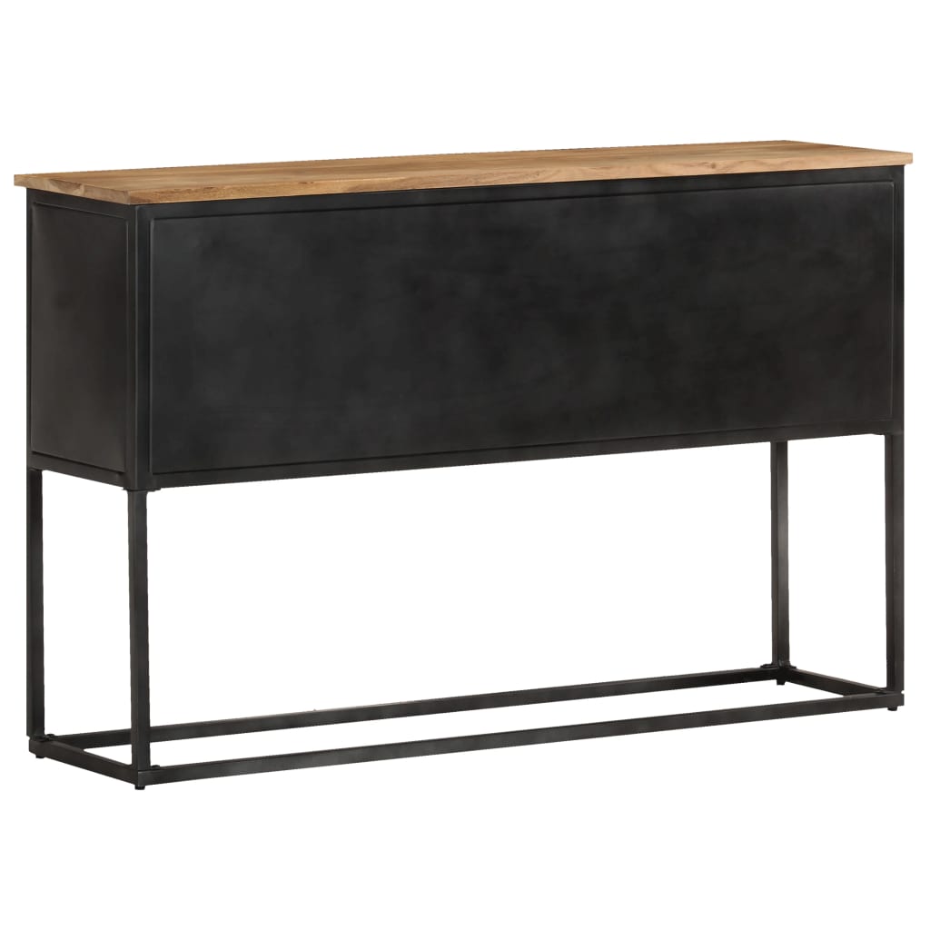 Dressoir 120x30x75 cm massief acaciahout is nu te koop bij PeponiXL, paradijselijk wonen!