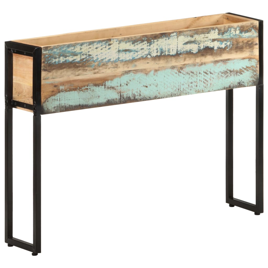Plantenbak 90x20x68 cm massief gerecycled hout is nu te koop bij PeponiXL, paradijselijk wonen!