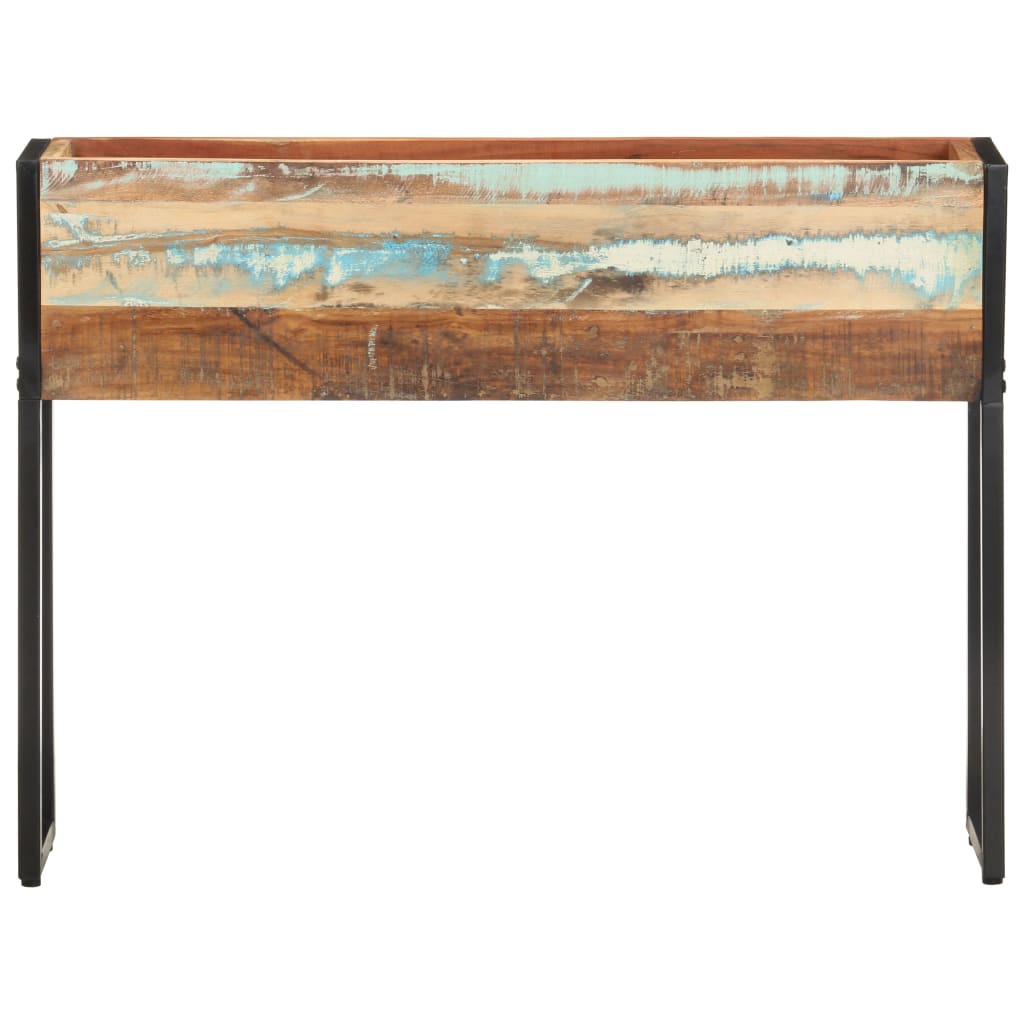 Plantenbak 90x20x68 cm massief gerecycled hout is nu te koop bij PeponiXL, paradijselijk wonen!