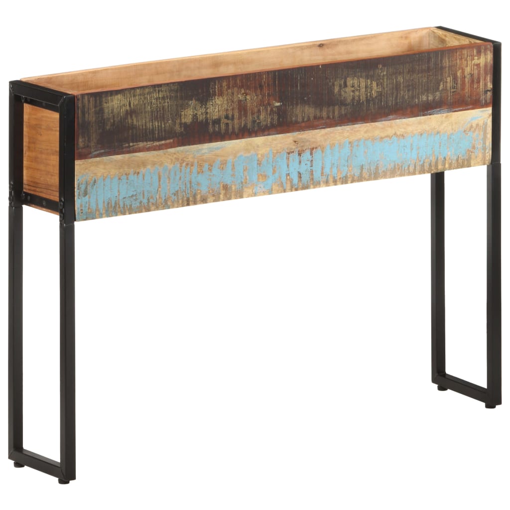 Plantenbak 90x20x68 cm massief gerecycled hout is nu te koop bij PeponiXL, paradijselijk wonen!