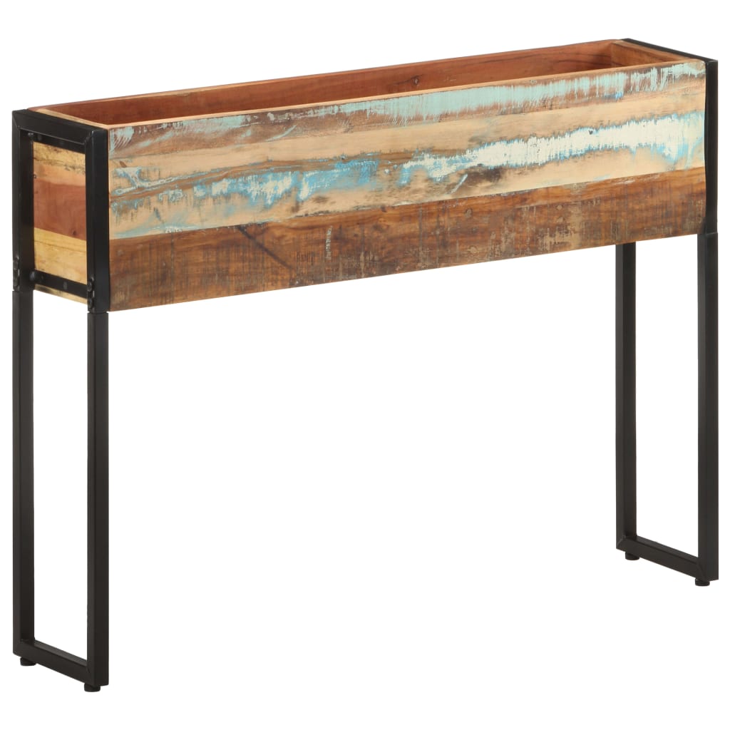Plantenbak 90x20x68 cm massief gerecycled hout is nu te koop bij PeponiXL, paradijselijk wonen!