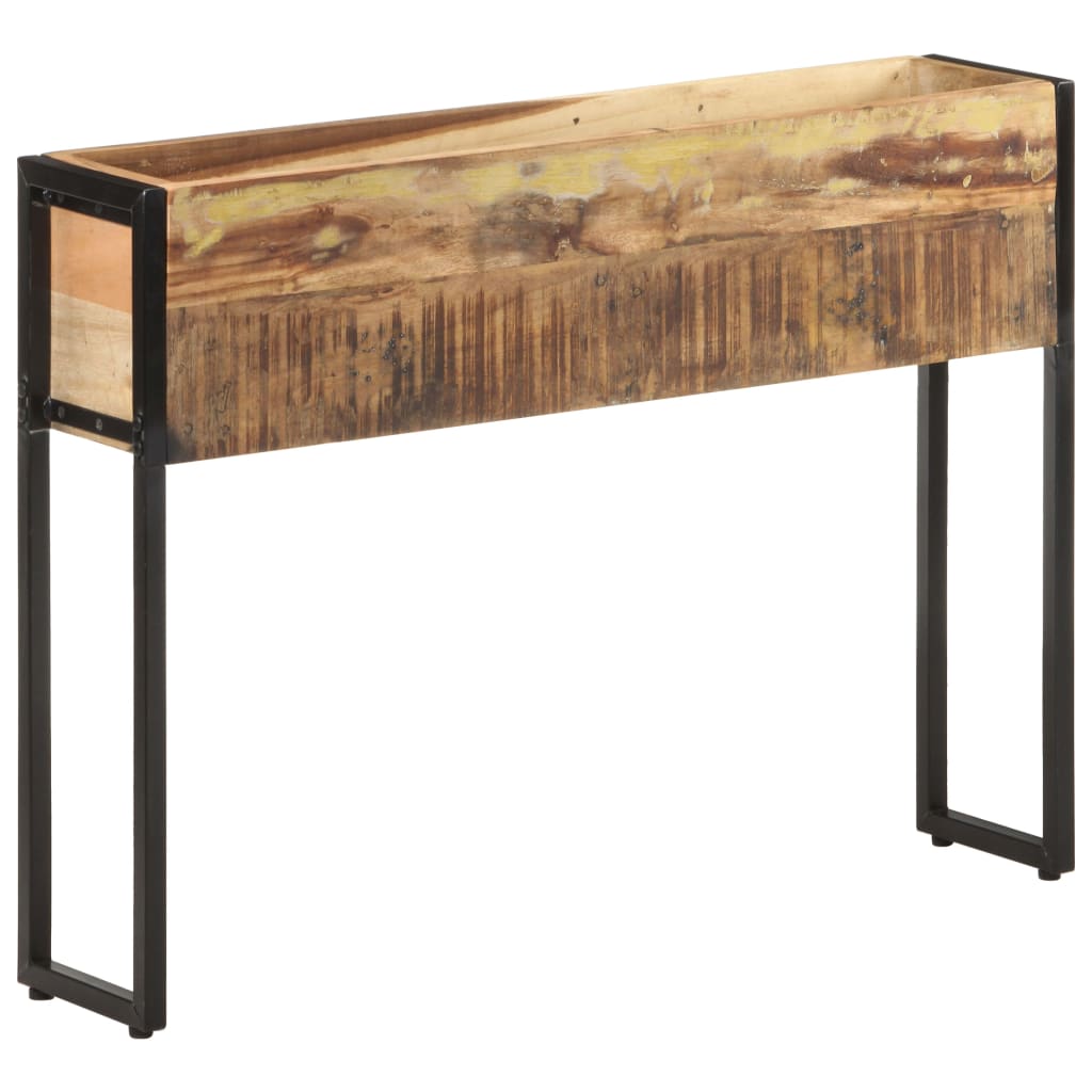 Plantenbak 90x20x68 cm massief gerecycled hout is nu te koop bij PeponiXL, paradijselijk wonen!