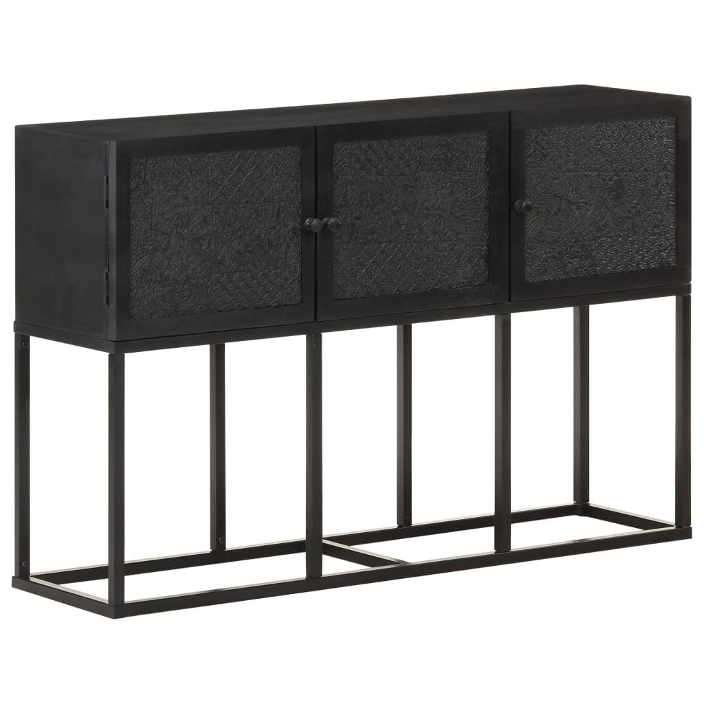 Dressoir 115x30x76 cm massief mangohout is nu te koop bij PeponiXL, paradijselijk wonen!