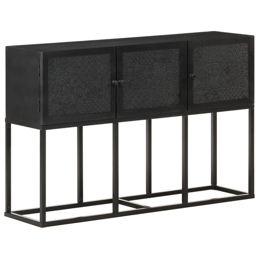Dressoir 115x30x76 cm massief mangohout is nu te koop bij PeponiXL, paradijselijk wonen!