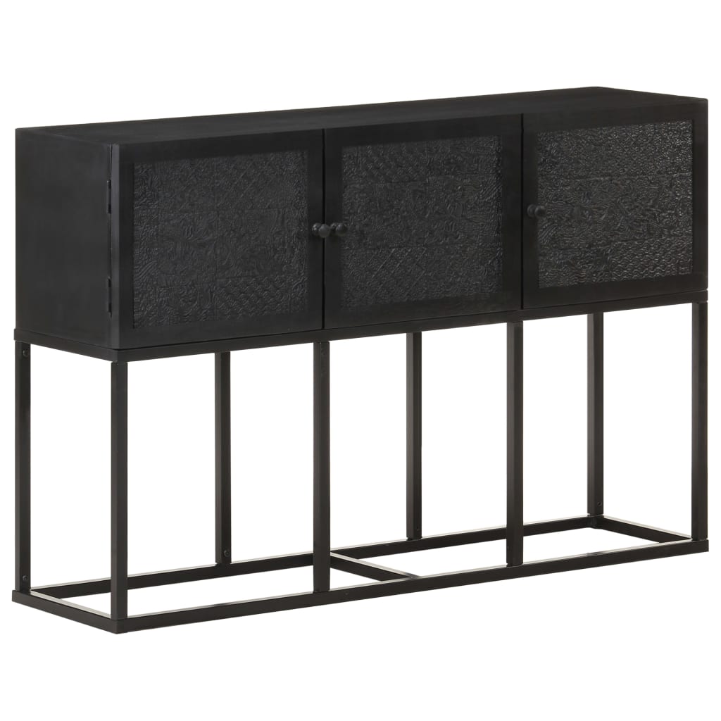 Dressoir 115x30x76 cm massief mangohout is nu te koop bij PeponiXL, paradijselijk wonen!