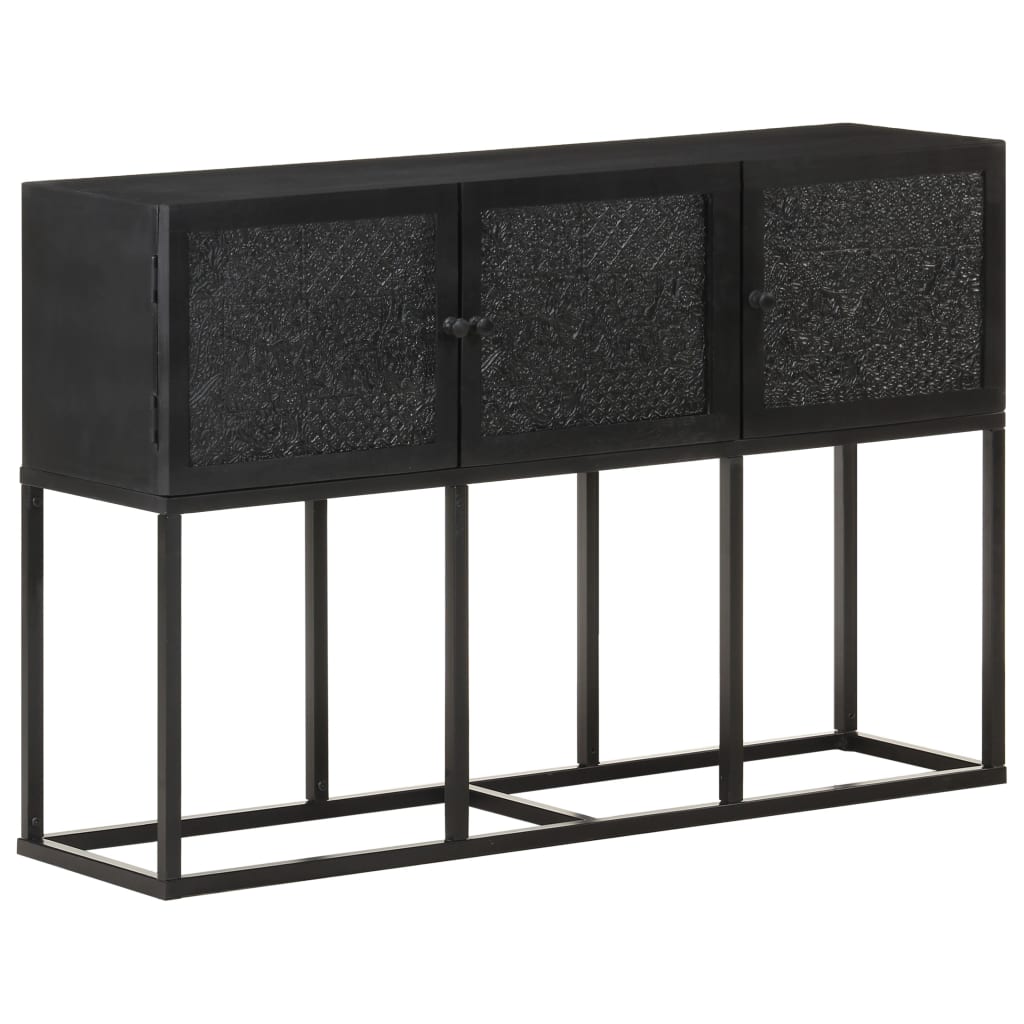 Dressoir 115x30x76 cm massief mangohout is nu te koop bij PeponiXL, paradijselijk wonen!