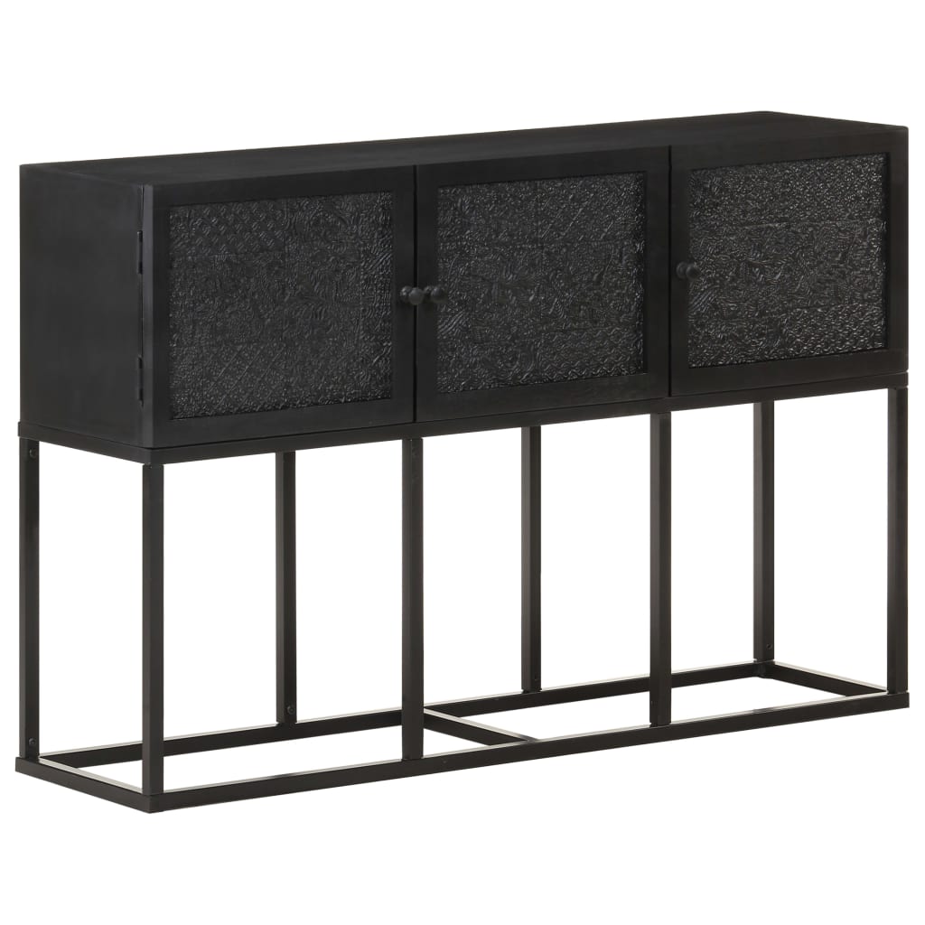 Dressoir 115x30x76 cm massief mangohout is nu te koop bij PeponiXL, paradijselijk wonen!