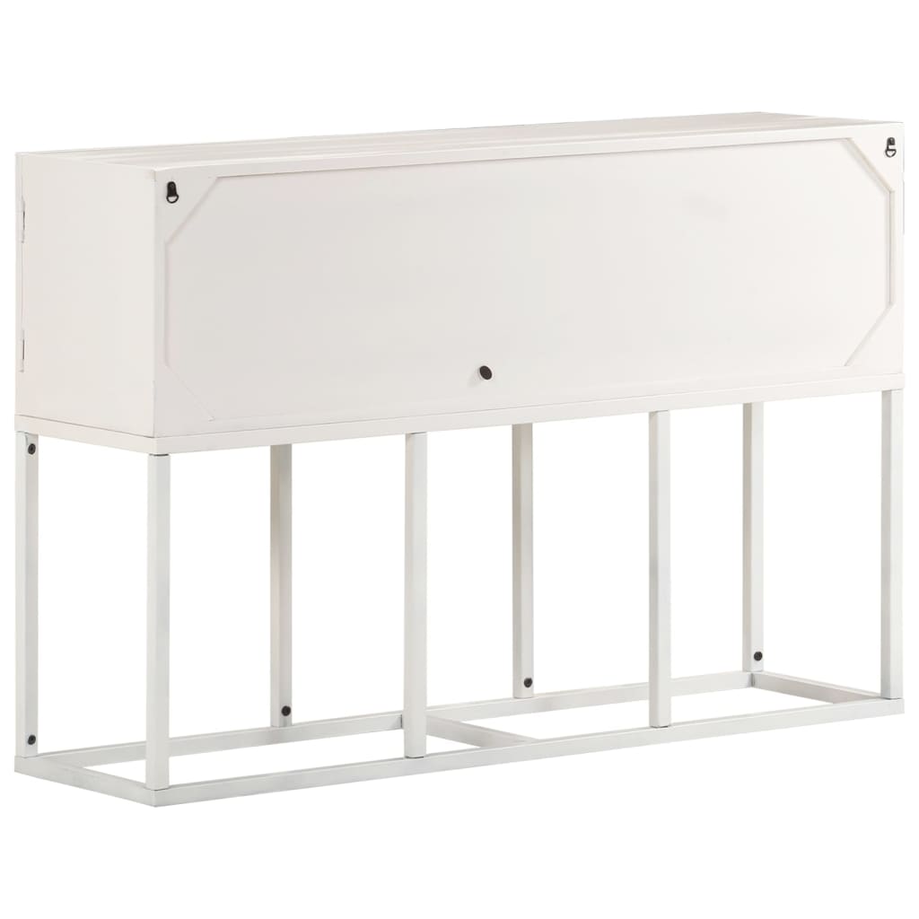 Dressoir 115x30x76 cm massief mangohout is nu te koop bij PeponiXL, paradijselijk wonen!