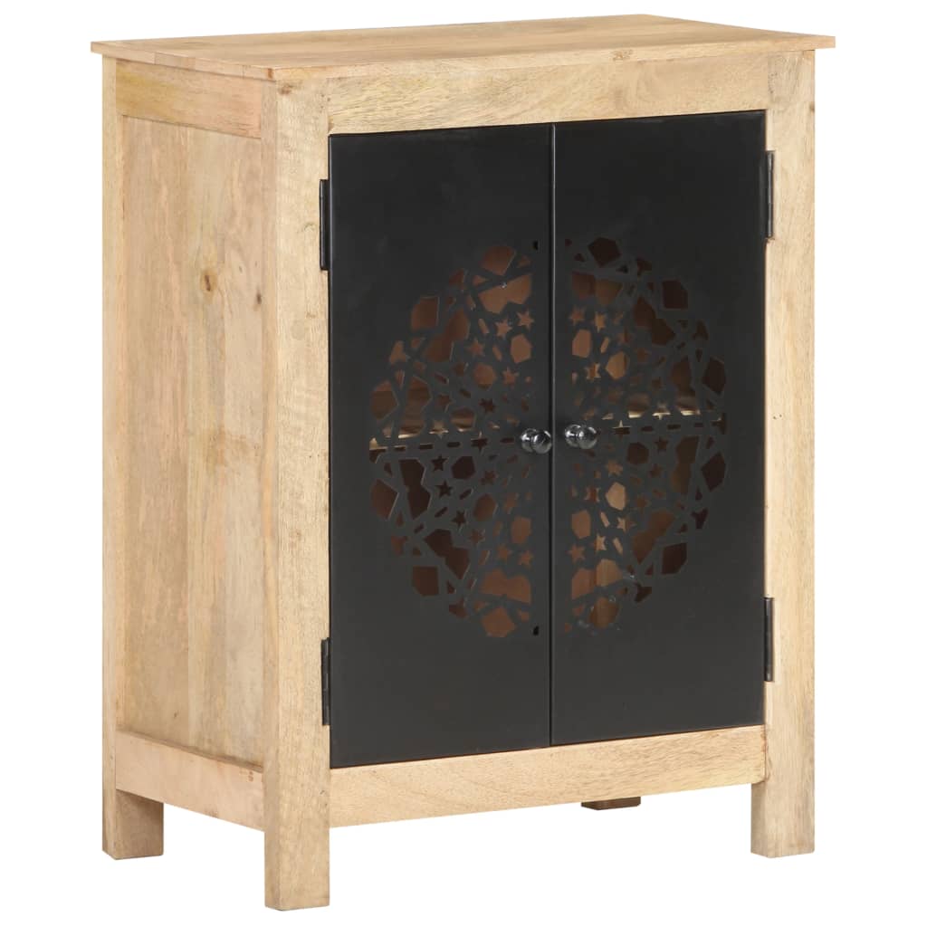 Dressoir 60x35x75 cm massief mangohout is nu te koop bij PeponiXL, paradijselijk wonen!