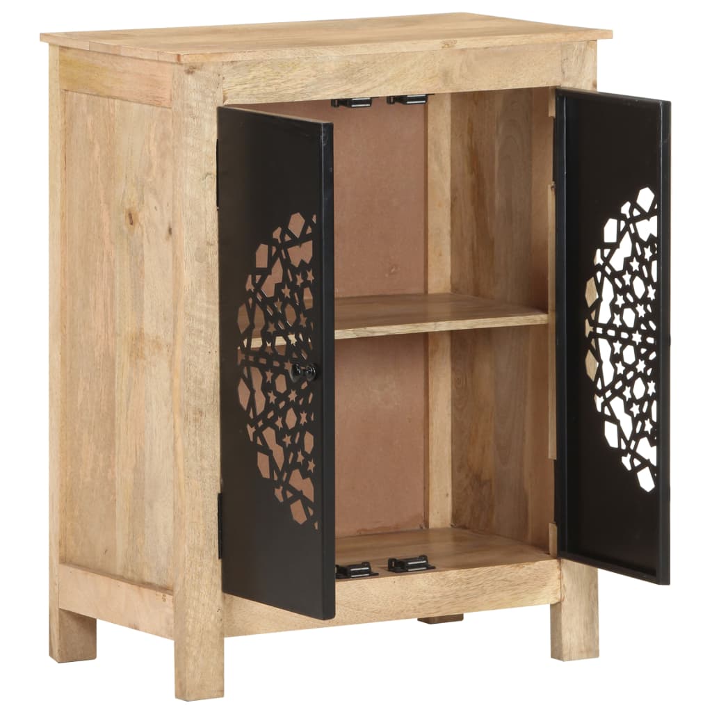 Dressoir 60x35x75 cm massief mangohout is nu te koop bij PeponiXL, paradijselijk wonen!
