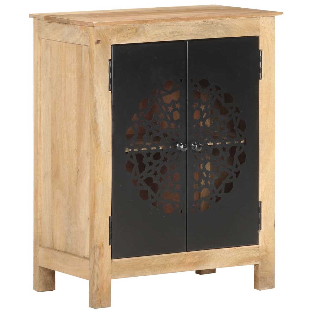 Dressoir 60x35x75 cm massief mangohout is nu te koop bij PeponiXL, paradijselijk wonen!