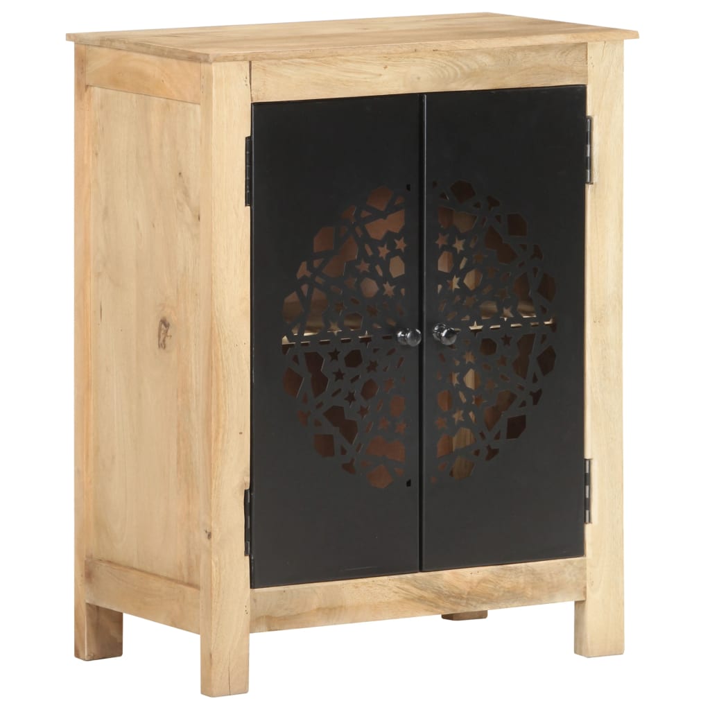 Dressoir 60x35x75 cm massief mangohout is nu te koop bij PeponiXL, paradijselijk wonen!