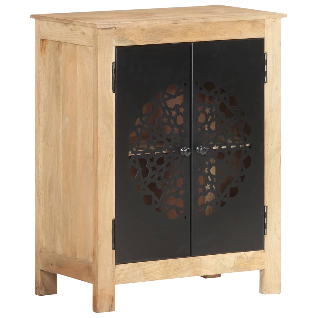 Dressoir 60x35x75 cm massief mangohout is nu te koop bij PeponiXL, paradijselijk wonen!