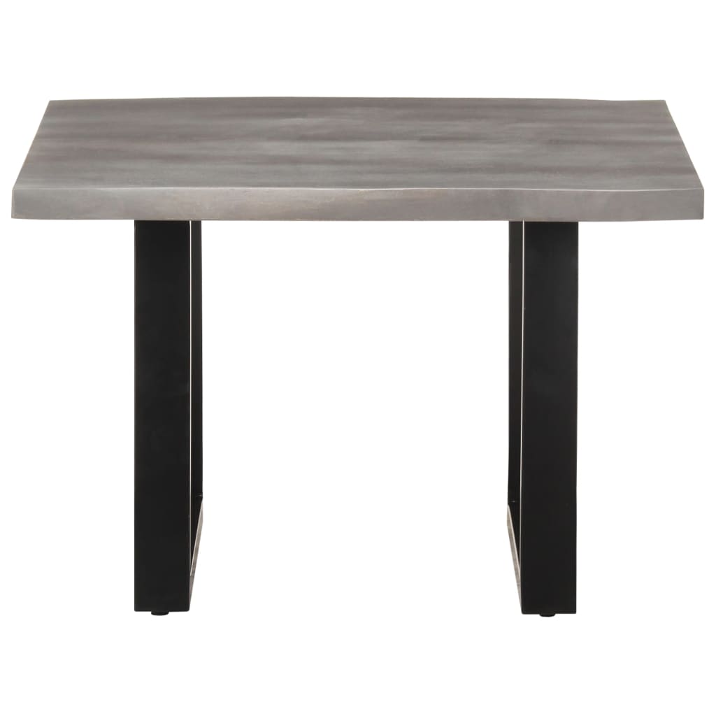 Salontafel met natuurlijke randen 60x60x40 cm acaciahout is nu te koop bij PeponiXL, paradijselijk wonen!