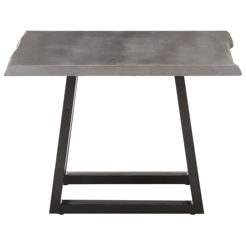 Salontafel met natuurlijke randen 60x60x40 cm acaciahout is nu te koop bij PeponiXL, paradijselijk wonen!