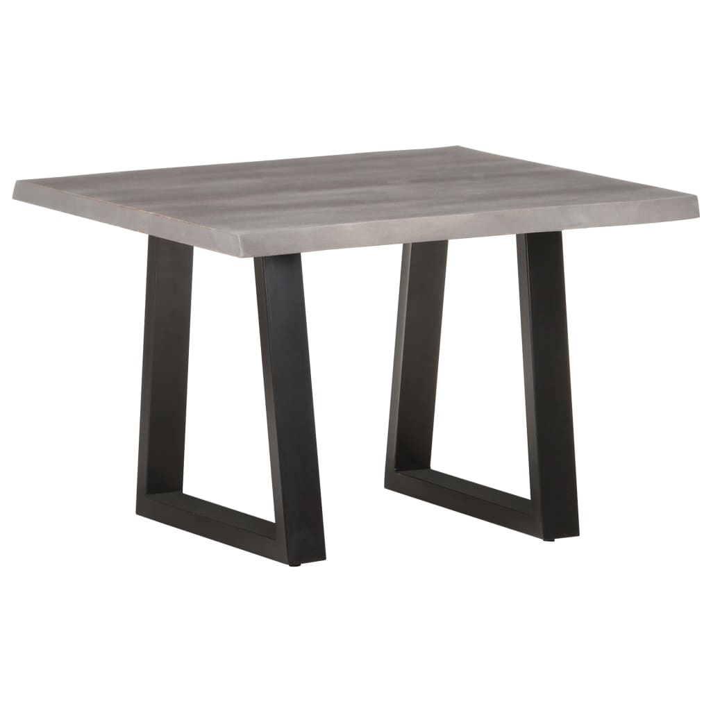 Salontafel met natuurlijke randen 60x60x40 cm acaciahout is nu te koop bij PeponiXL, paradijselijk wonen!