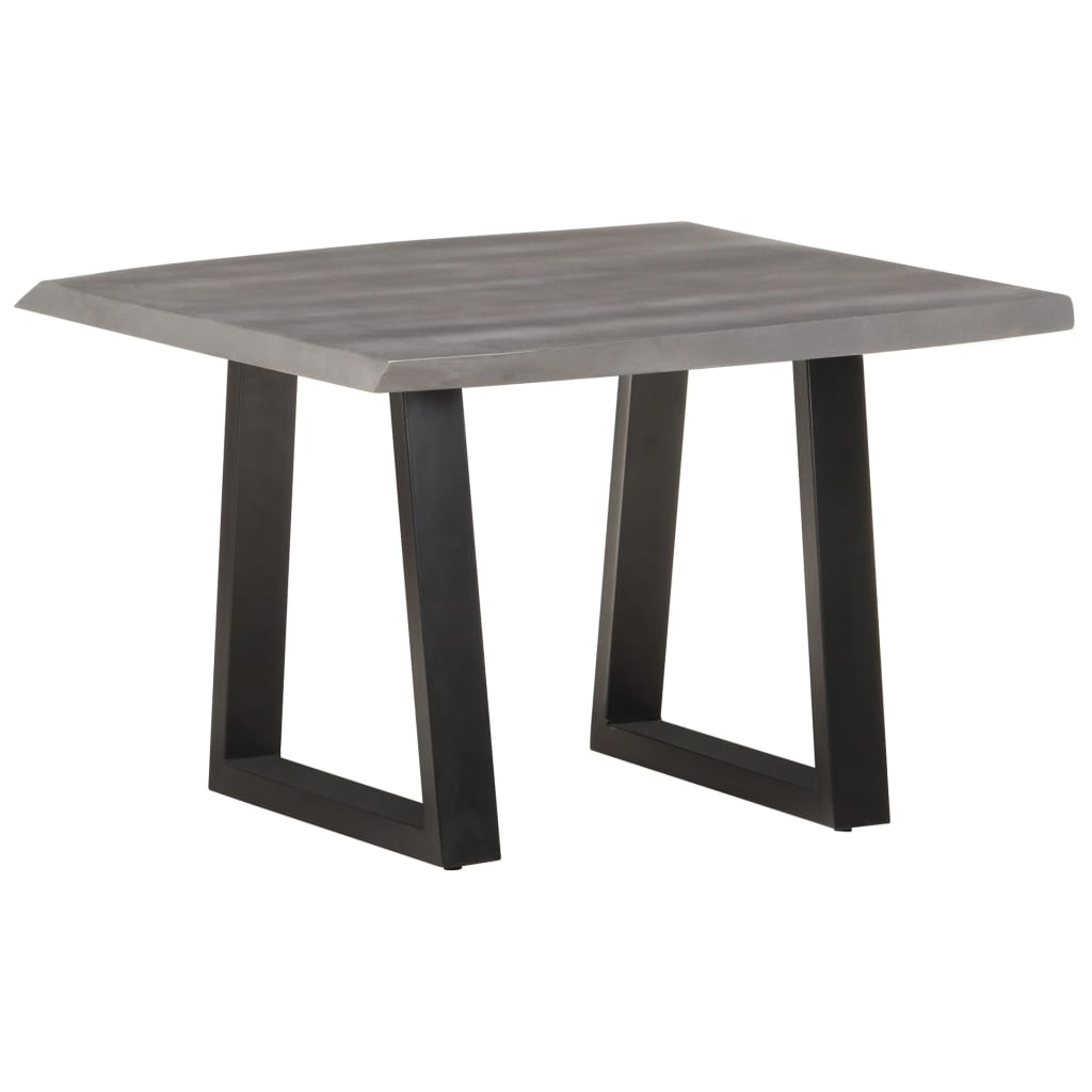 Salontafel met natuurlijke randen 60x60x40 cm acaciahout is nu te koop bij PeponiXL, paradijselijk wonen!