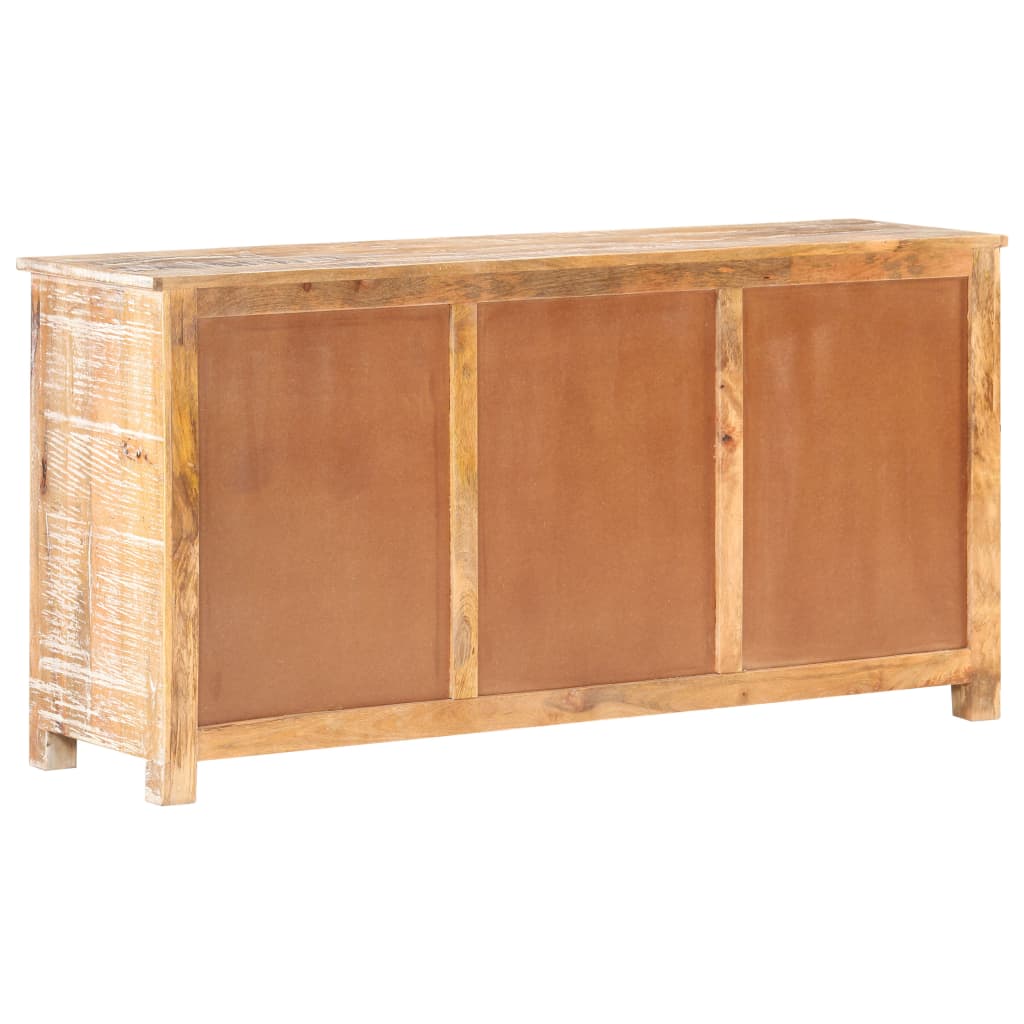 Dressoir 151x40x75 cm ruw acaciahout is nu te koop bij PeponiXL, paradijselijk wonen!