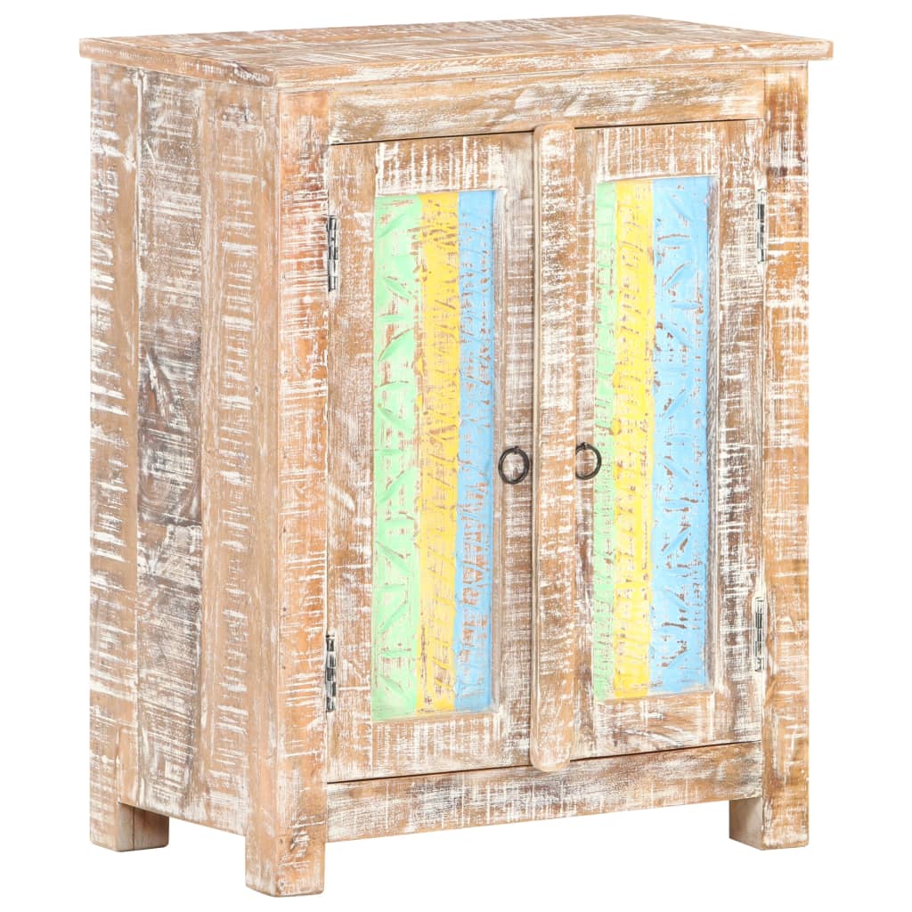 Dressoir 61x35x76 cm ruw acaciahout is nu te koop bij PeponiXL, paradijselijk wonen!