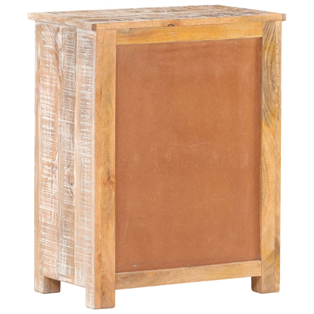 Dressoir 61x35x76 cm ruw acaciahout is nu te koop bij PeponiXL, paradijselijk wonen!