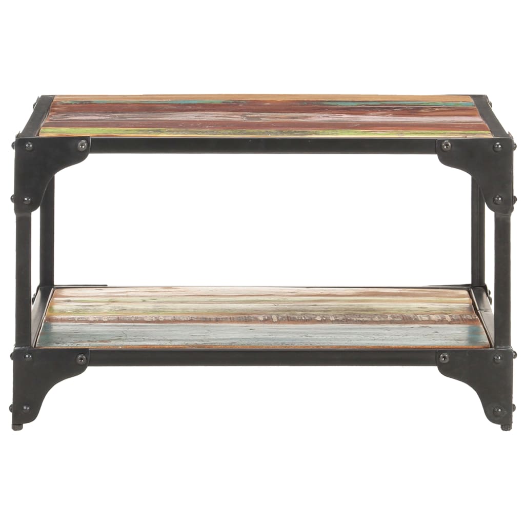 Salontafel 60x60x35 cm massief gerecycled hout is nu te koop bij PeponiXL, paradijselijk wonen!