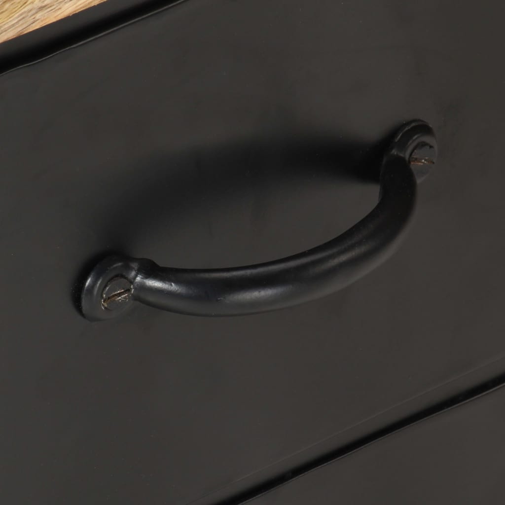 Tv-meubel 90x30x41 cm ruw mangohout is nu te koop bij PeponiXL, paradijselijk wonen!