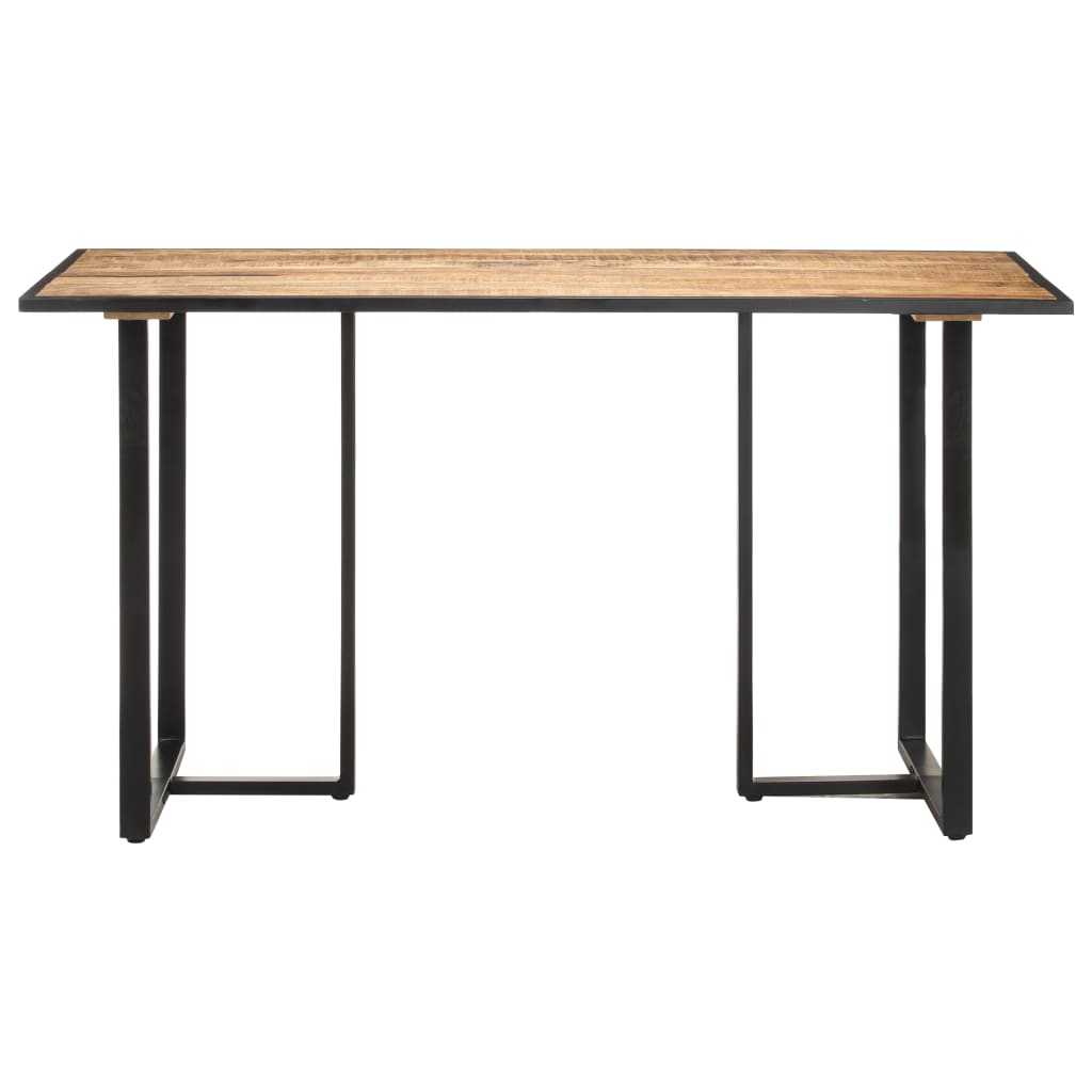 Eettafel 140 cm ruw mangohout is nu te koop bij PeponiXL, paradijselijk wonen!
