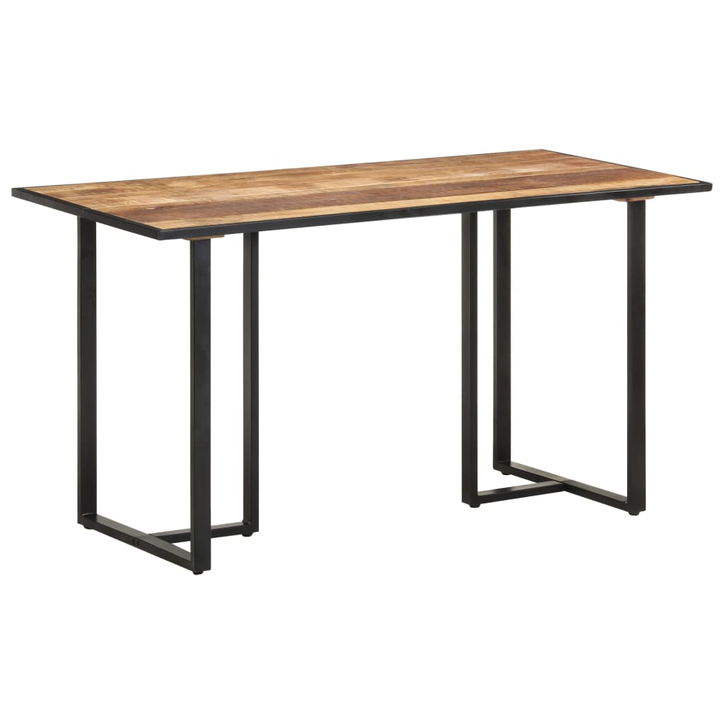 Eettafel 140 cm ruw mangohout is nu te koop bij PeponiXL, paradijselijk wonen!