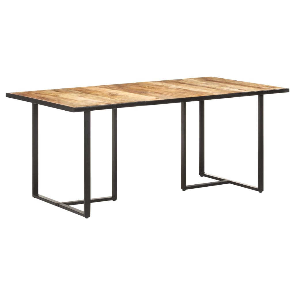Eettafel 180 cm ruw mangohout is nu te koop bij PeponiXL, paradijselijk wonen!