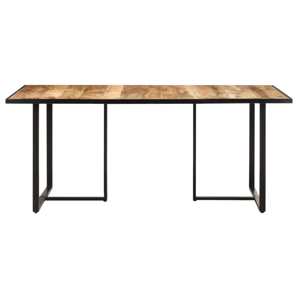 Eettafel 180 cm ruw mangohout is nu te koop bij PeponiXL, paradijselijk wonen!