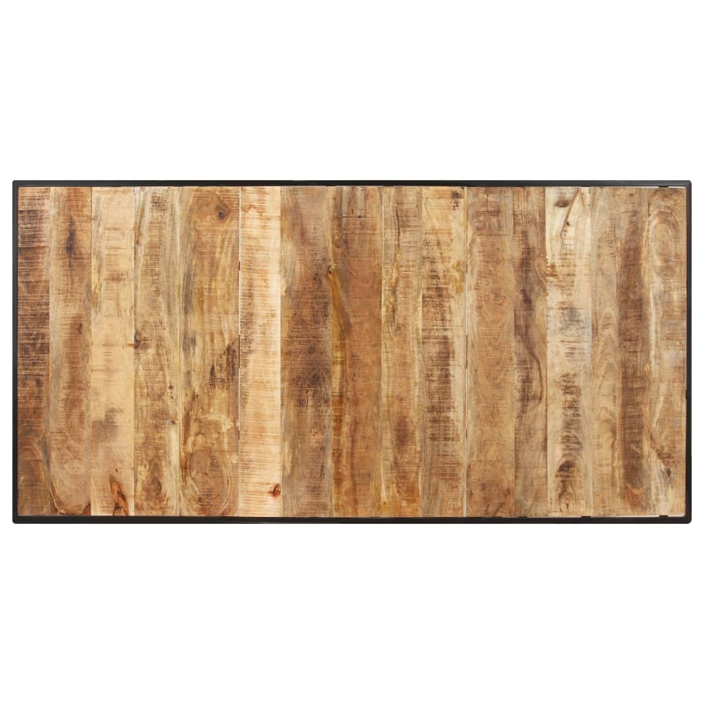 Eettafel 180 cm ruw mangohout is nu te koop bij PeponiXL, paradijselijk wonen!