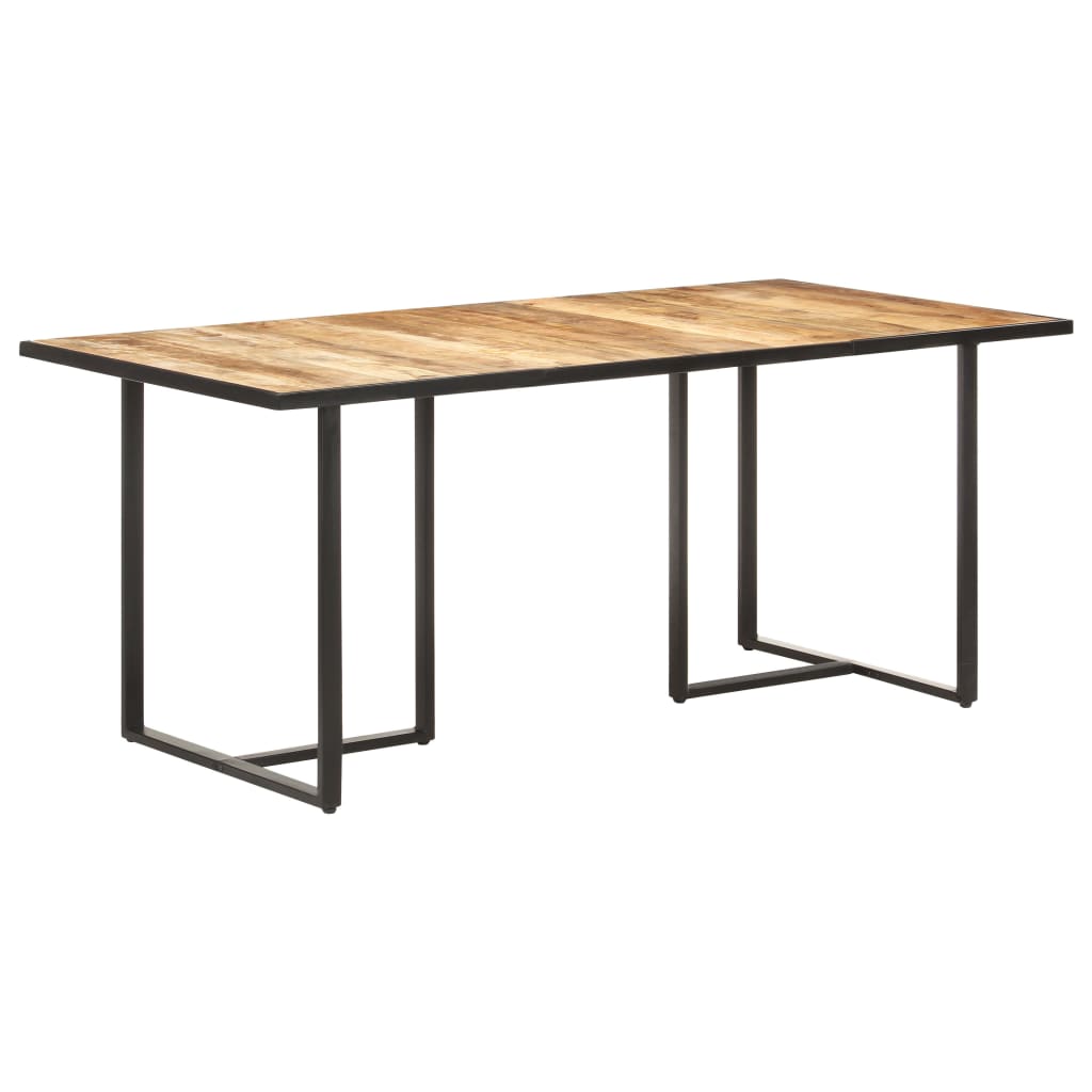 Eettafel 180 cm ruw mangohout is nu te koop bij PeponiXL, paradijselijk wonen!