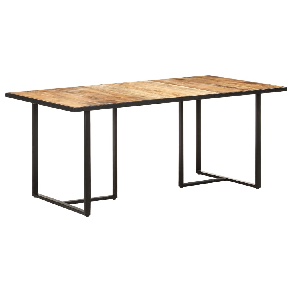 Eettafel 180 cm ruw mangohout is nu te koop bij PeponiXL, paradijselijk wonen!