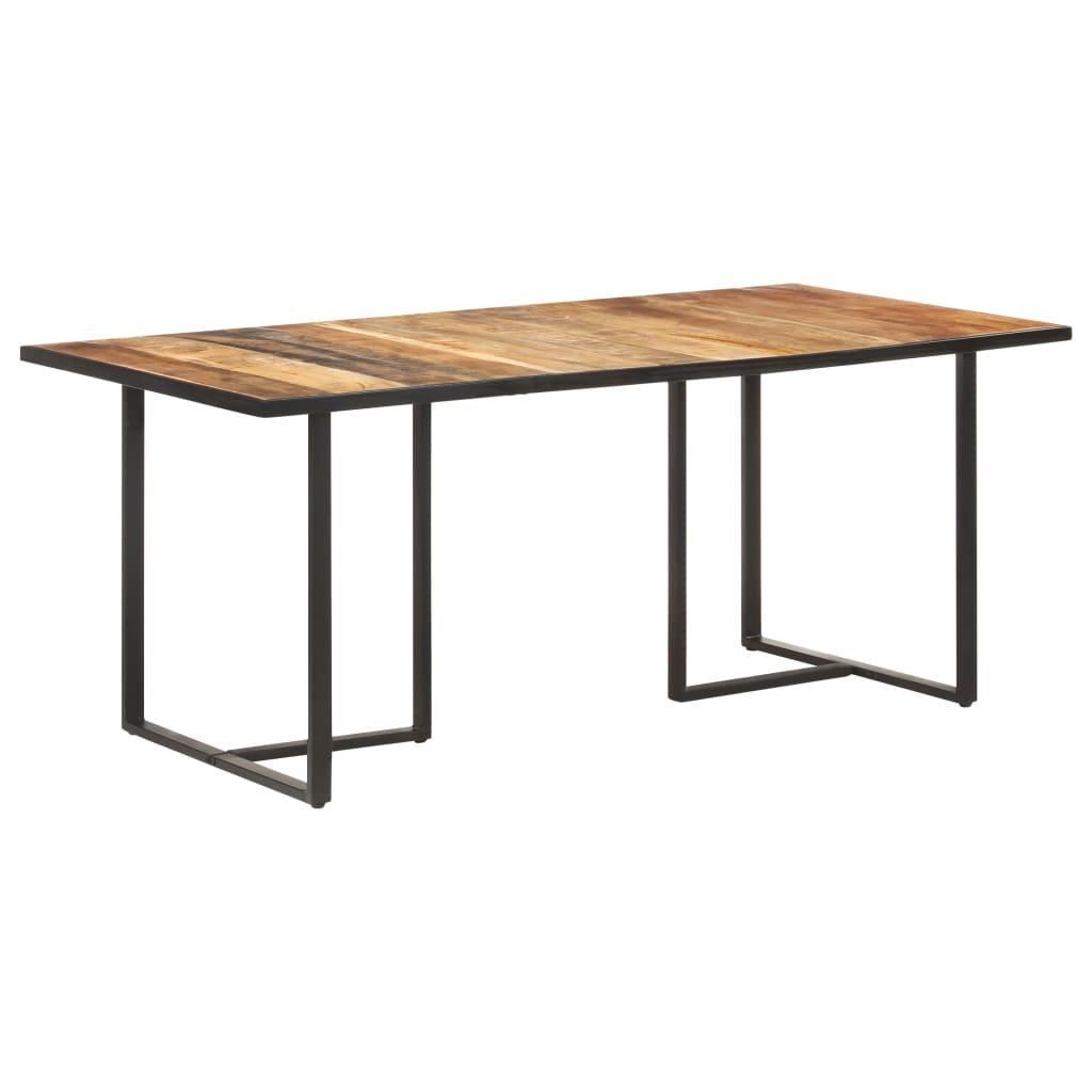 Eettafel 180 cm ruw mangohout is nu te koop bij PeponiXL, paradijselijk wonen!