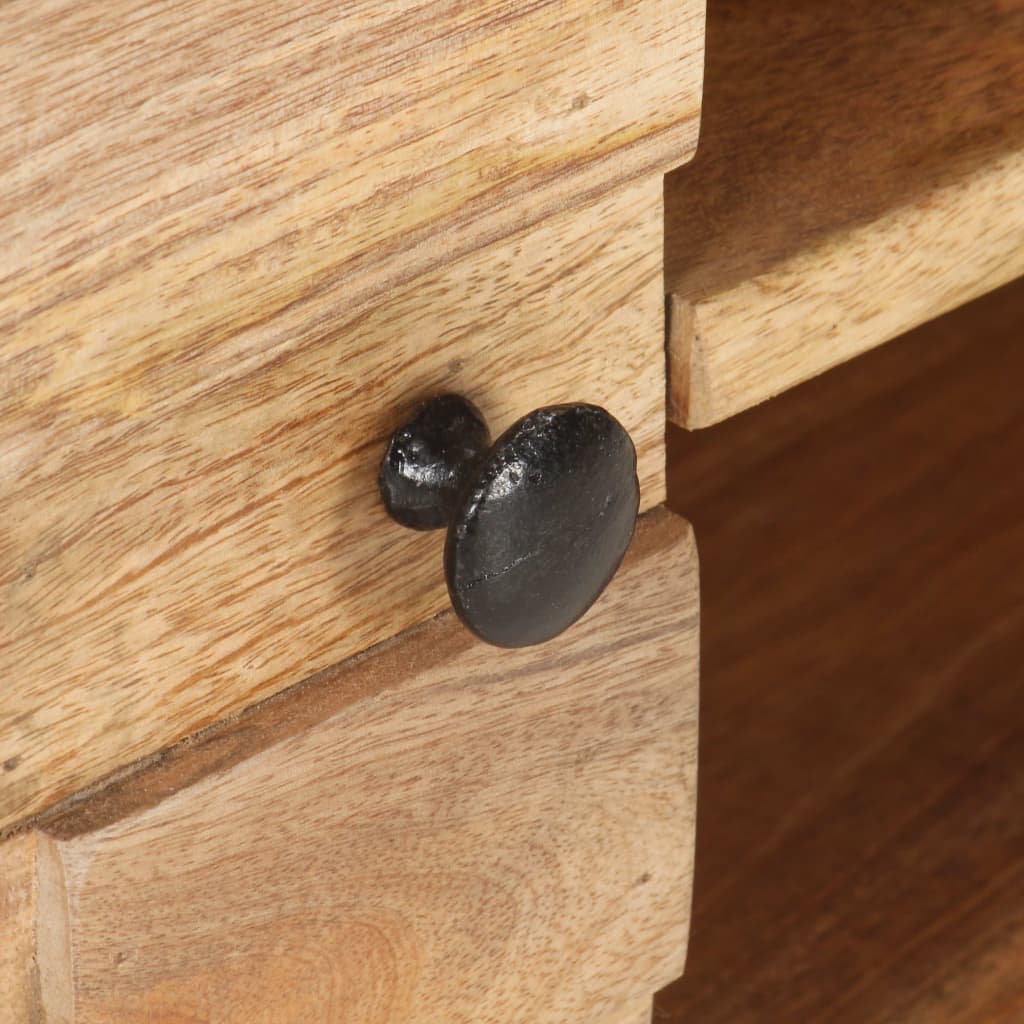 Tv-meubel 116x30x35 cm massief mangohout is nu te koop bij PeponiXL, paradijselijk wonen!