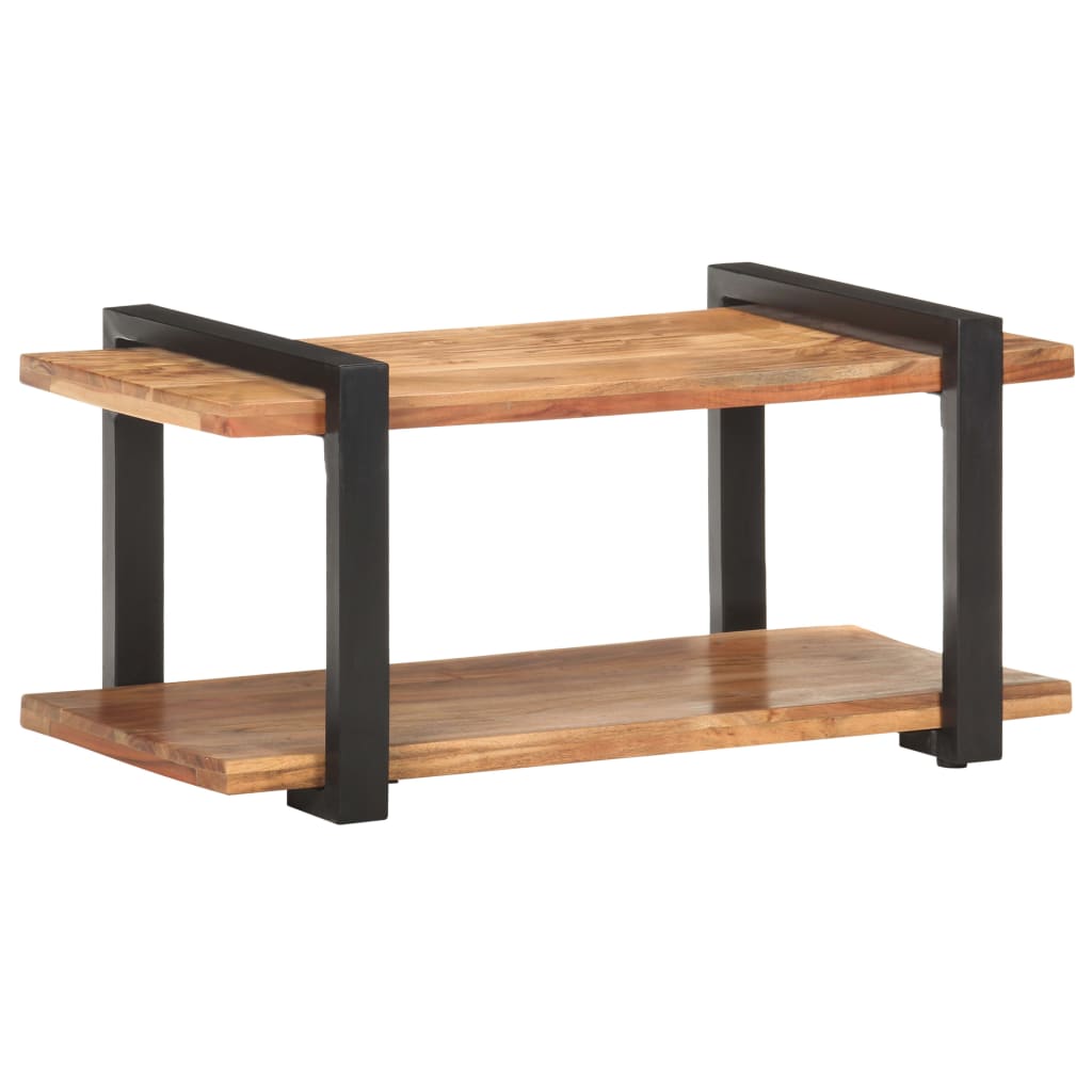 Tv-meubel 90x40x40 cm massief acaciahout is nu te koop bij PeponiXL, paradijselijk wonen!