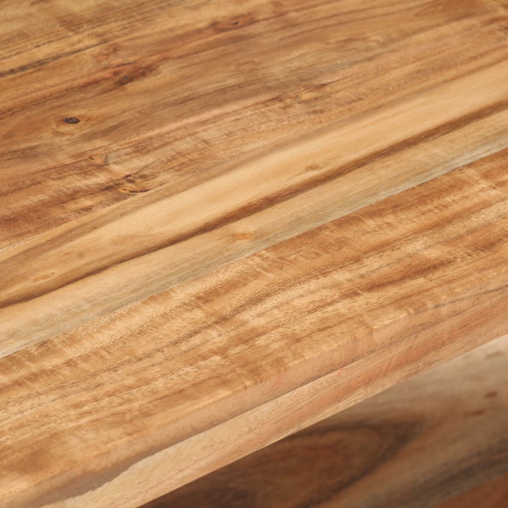 Tv-meubel 90x40x40 cm massief acaciahout is nu te koop bij PeponiXL, paradijselijk wonen!