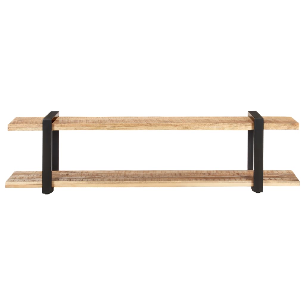 Tv-meubel 160x40x40 cm massief ruw mangohout is nu te koop bij PeponiXL, paradijselijk wonen!