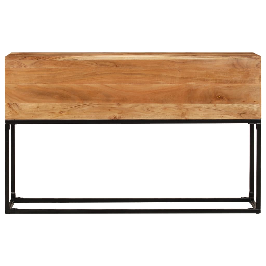 Wandtafel 120x30x75 cm massief acaciahout is nu te koop bij PeponiXL, paradijselijk wonen!