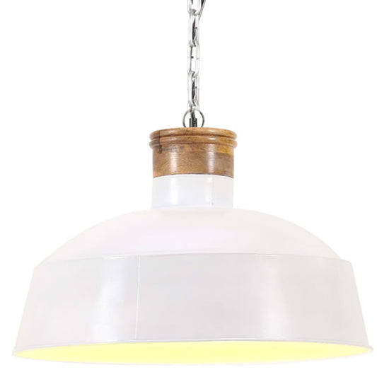 Hanglamp industrieel E27 58 cm wit is nu te koop bij PeponiXL, paradijselijk wonen!