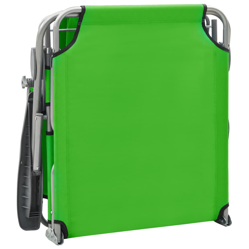 Ligbed met luifel staal groen is nu te koop bij PeponiXL, paradijselijk wonen!