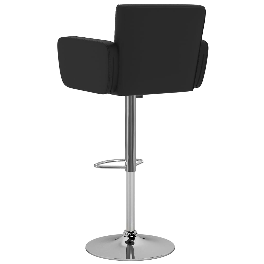 Barstoelen 2 st kunstleer zwart is nu te koop bij PeponiXL, paradijselijk wonen!