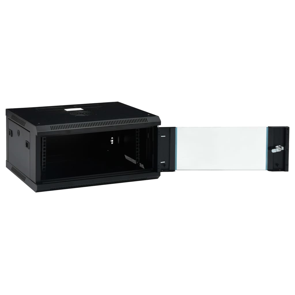 Netwerkkast voor aan de muur 4U 19" IP20 600x450x285 mm is nu te koop bij PeponiXL, paradijselijk wonen!
