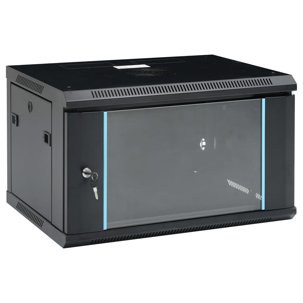 Netwerkkast voor aan de muur 6U 19" IP20 600x450x350 mm is nu te koop bij PeponiXL, paradijselijk wonen!